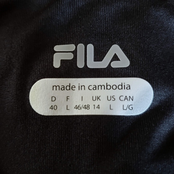 3/$20 Fila 3/4 Length Workout Leggings - Picture 3 of 5